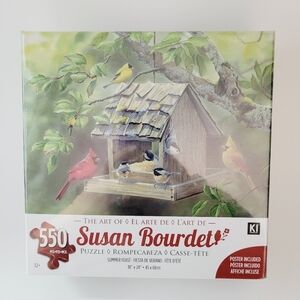 Susan Bourdet Summer Feast 550 Piece‎ Puzzle with Poster Sealed